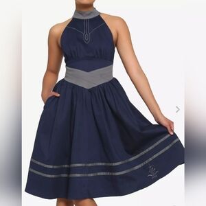 Her Universe Star Wars Ahsoka Tano Halter Dress, BNWT, Size 3X
